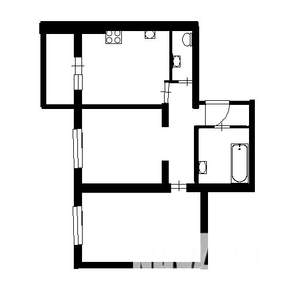 2-к квартира, на длительный срок, 57м2, 20/22 этаж