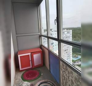 Студия квартира, на длительный срок, 40м2, 21/22 этаж