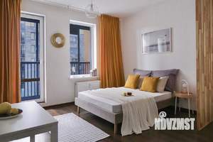 Студия квартира, на длительный срок, 24м2, 6/12 этаж