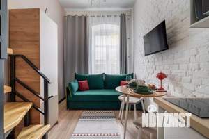 1-к квартира, посуточно, 17м2, 1/1 этаж