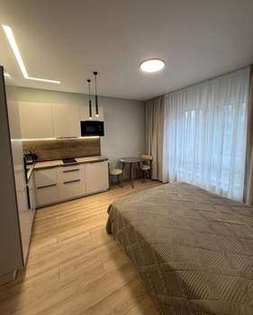 Студия квартира, на длительный срок, 23м2, 10/12 этаж