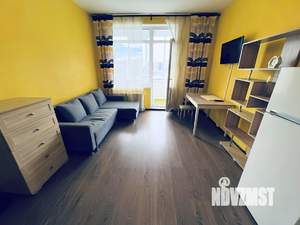 Студия квартира, на длительный срок, 27м2, 18/19 этаж