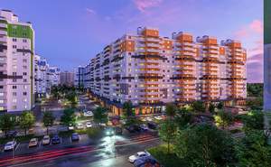 Студия квартира, на длительный срок, 24м2, 2/10 этаж