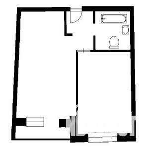 1-к квартира, на длительный срок, 38м2, 6/25 этаж