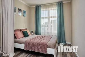 1-к квартира, посуточно, 46м2, 1/1 этаж