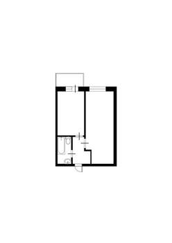 1-к квартира, на длительный срок, 35м2, 19/25 этаж