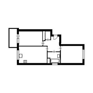 2-к квартира, на длительный срок, 52м2, 11/12 этаж