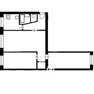 3-к квартира, на длительный срок, 57м2, 2/6 этаж