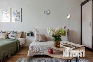 1-к квартира, посуточно, 34м2, 1/1 этаж