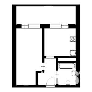 1-к квартира, на длительный срок, 40м2, 11/19 этаж