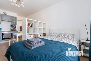 Студия квартира, на длительный срок, 25м2, 3/22 этаж