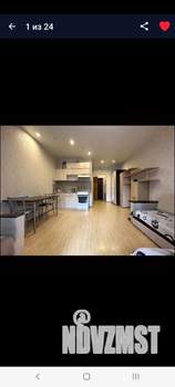 Студия квартира, на длительный срок, 28м2, 4/24 этаж