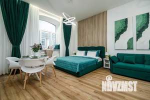 1-к квартира, посуточно, 43м2, 1/1 этаж