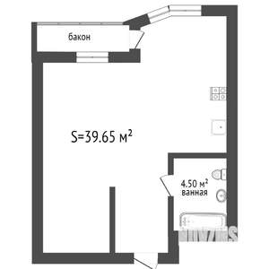 1-к квартира, на длительный срок, 40м2, 16/25 этаж
