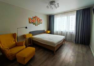 1-к квартира, на длительный срок, 44м2, 15/25 этаж