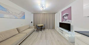 Студия квартира, на длительный срок, 24м2, 6/12 этаж