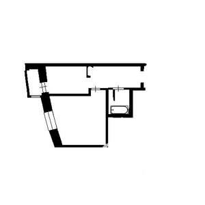 1-к квартира, на длительный срок, 39м2, 16/25 этаж
