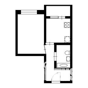 1-к квартира, на длительный срок, 35м2, 2/25 этаж