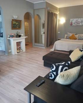 Студия квартира, на длительный срок, 50м2, 4/5 этаж