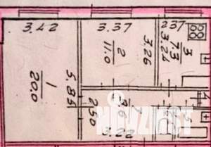 2-к квартира, на длительный срок, 52м2, 2/16 этаж