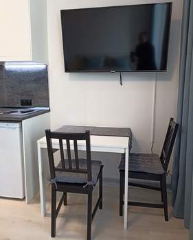 Студия квартира, на длительный срок, 27м2, 6/12 этаж