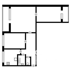 3-к квартира, на длительный срок, 57м2, 3/9 этаж