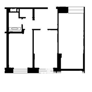 2-к квартира, на длительный срок, 58м2, 8/25 этаж