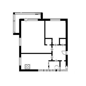 2-к квартира, на длительный срок, 42м2, 1/5 этаж