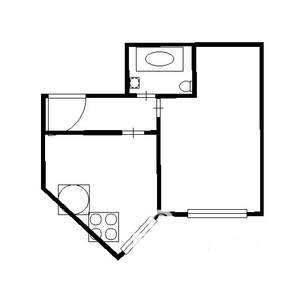1-к квартира, на длительный срок, 40м2, 2/9 этаж