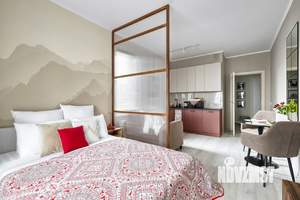 Студия квартира, посуточно, 26м2, 1/10 этаж