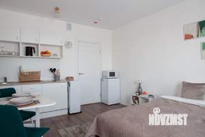 Студия квартира, на длительный срок, 23м2, 23/25 этаж