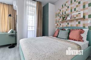 1-к квартира, посуточно, 25м2, 9/12 этаж