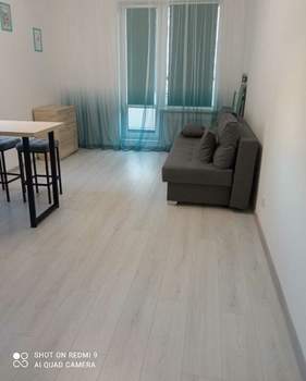 Студия квартира, на длительный срок, 27м2, 5/25 этаж