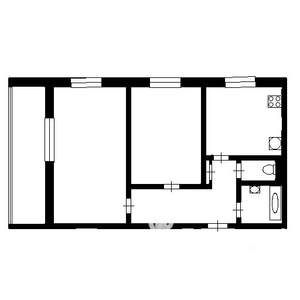 2-к квартира, на длительный срок, 55м2, 18/18 этаж