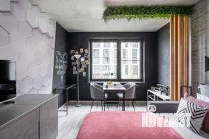 1-к квартира, посуточно, 25м2, 1/1 этаж