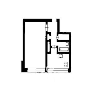 1-к квартира, на длительный срок, 31м2, 8/9 этаж