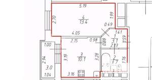 1-к квартира, на длительный срок, 30м2, 8/11 этаж