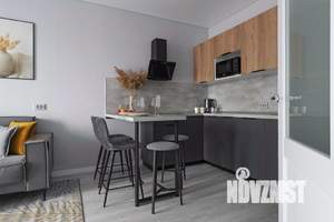 1-к квартира, посуточно, 34м2, 1/1 этаж