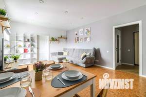 2-к квартира, посуточно, 55м2, 1/1 этаж