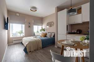 1-к квартира, посуточно, 18м2, 1/1 этаж