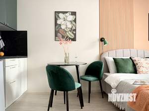 Студия квартира, на длительный срок, 25м2, 6/12 этаж