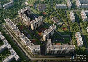 Студия квартира, на длительный срок, 28м2, 7/17 этаж