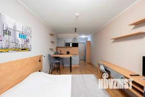 1-к квартира, посуточно, 24м2, 1/1 этаж