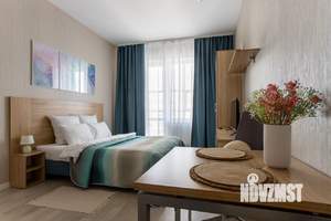 Студия квартира, на длительный срок, 25м2, 10/22 этаж