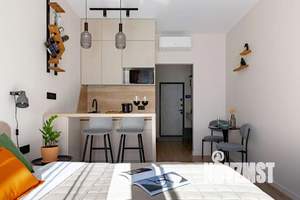1-к квартира, посуточно, 27м2, 1/1 этаж