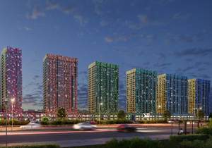 2-к квартира, на длительный срок, 56м2, 7/25 этаж