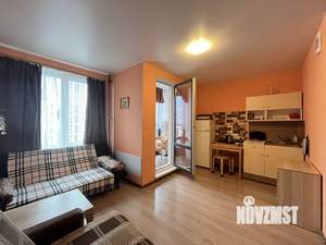 Студия квартира, на длительный срок, 25м2, 12/17 этаж