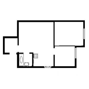 1-к квартира, на длительный срок, 47м2, 2/10 этаж