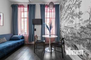 Студия квартира, на длительный срок, 26м2, 1/2 этаж