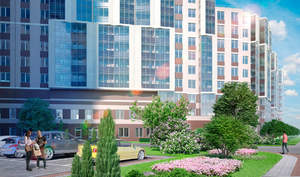 Студия квартира, на длительный срок, 24м2, 23/23 этаж